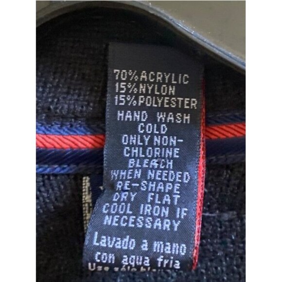 WS Gear XXXL Mens Sleeveless Vest Acrylic/Nylon Blend Black & Gray V-Neck - Picture 3 of 5